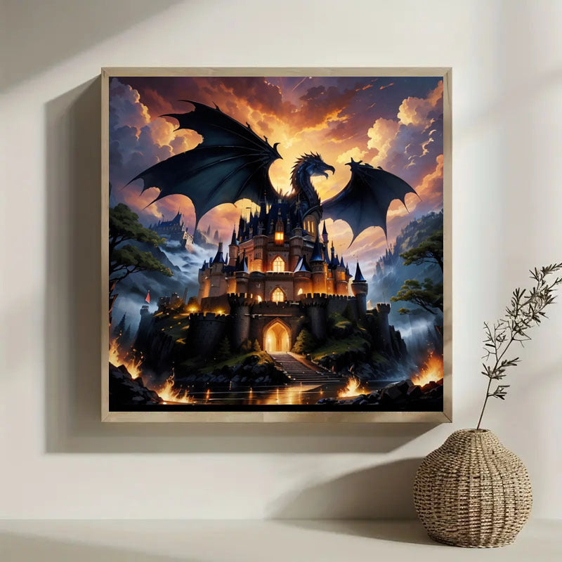 5DDIY Diamond Painting Set - Full Diamond Round Water Diamond Art Code156