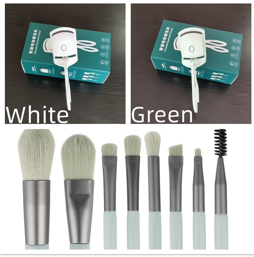 Electric Ironing Heating Eyelash Curler 1set