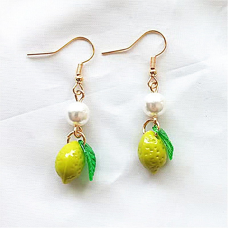 Sweet Affordable Luxury Fashion Long Earrings Green