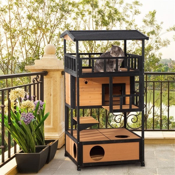 Cat House, Wooden Cat House Amazon Shipping, WalMart Banned, No Shipping On Weekends