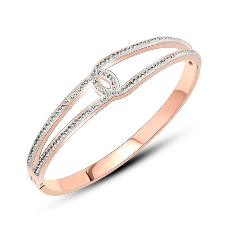 Niche Rose Gold Cold Style Bracelet 7Style Rose Gold