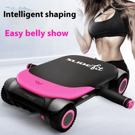 Four-wheel Automatic Rebound Abdominal Wheel Home Fitness Equipment