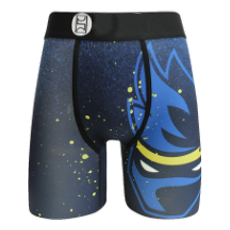 Cartoon Printed Boys Boxers Men Sports Underwear P15