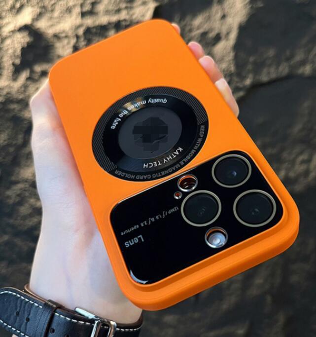 Frosted Drop-resistant Protective Case Orange