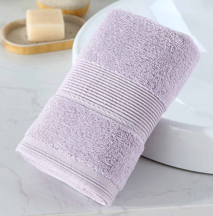 Adult thickening wash towel Nose purple