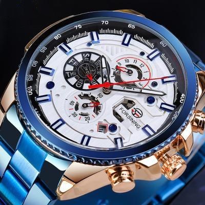 Automatic mechanical watch men's watch Blue Ribbon