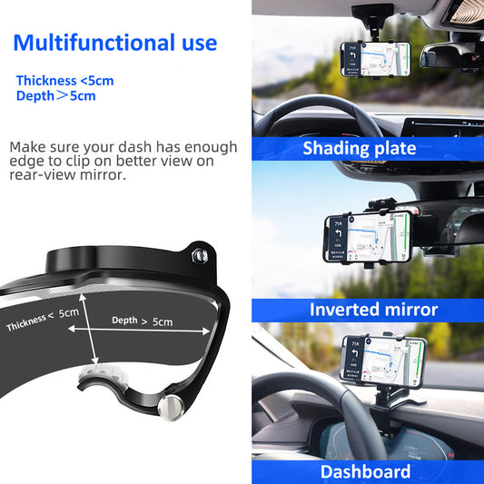 Universal Dashboard Car Phone Holder Easy Clip Mount Stand