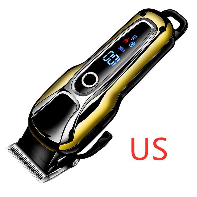Lithium battery LCD hair clipper, razor, electric hair clipper 18.5x5.5 cm US