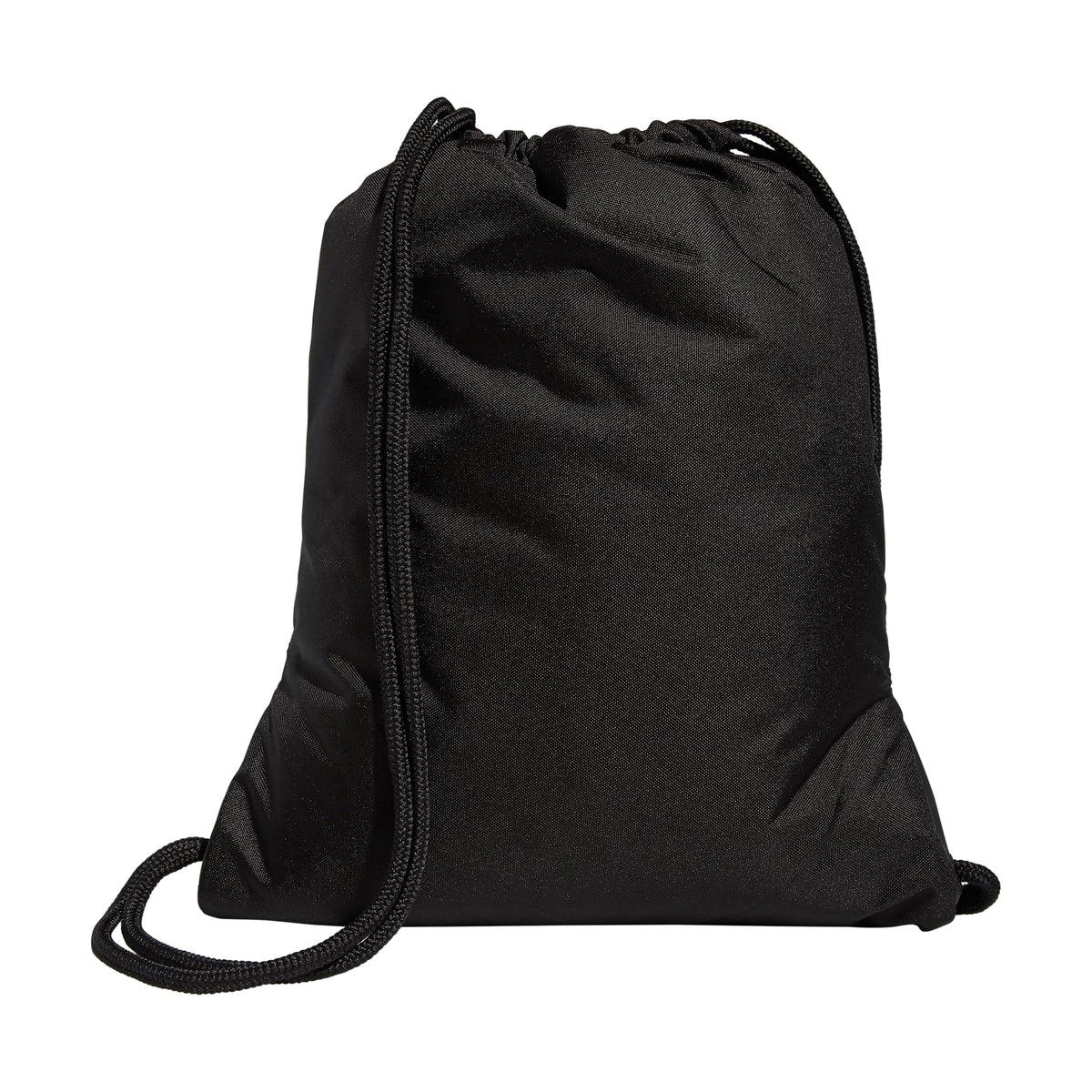 adidas Alliance Sackpack, Drawstring, Lightweight Small Gym Bag for Women, Soccer Backpack, Black, One Size