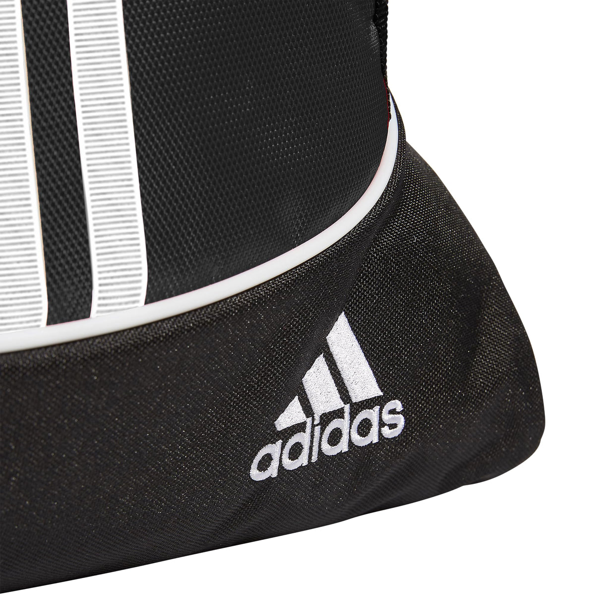 adidas Alliance Sackpack, Drawstring, Lightweight Small Gym Bag for Women, Soccer Backpack, Black, One Size