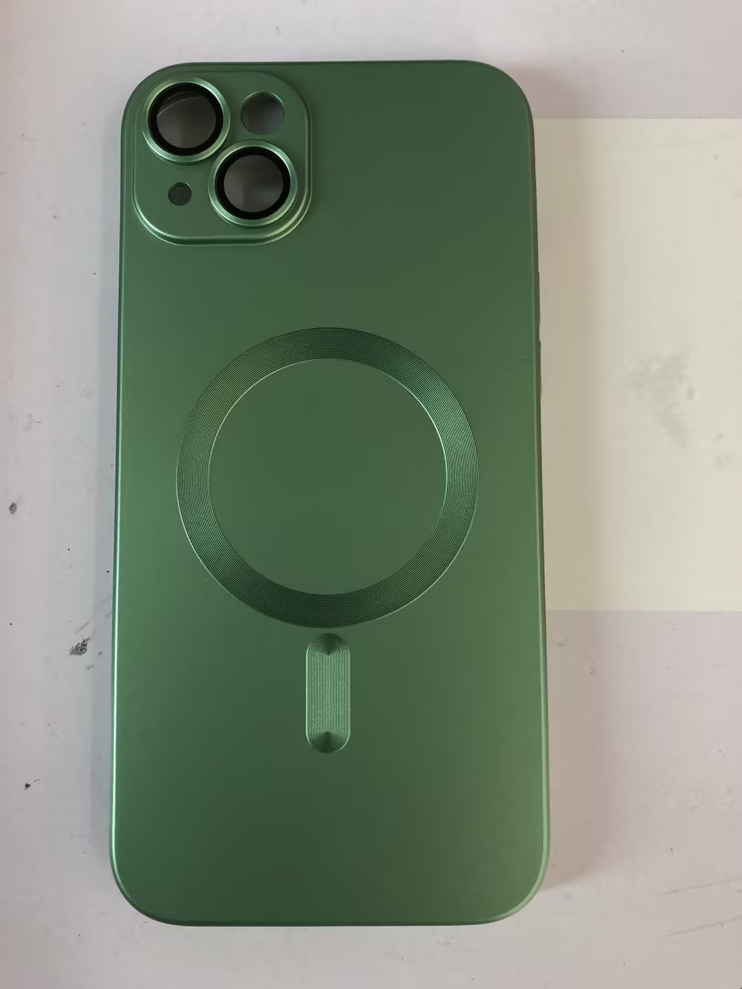 Frosted Magnetic Suction Phone Case CangLing green
