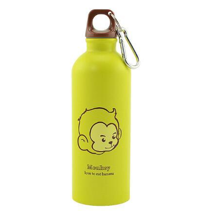 500ml Cartoon Animals Water Bottle Portable Sports Bottle Monkey