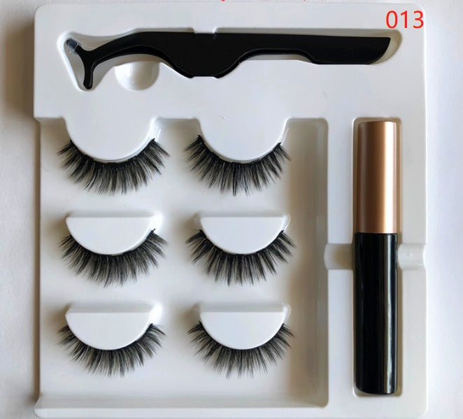 Magnetic false eyelashes 013