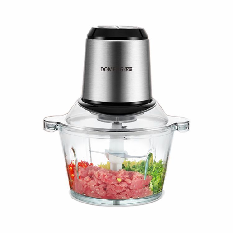 Multi-function stainless steel mixer for double-stage meat grinder Silver white CH