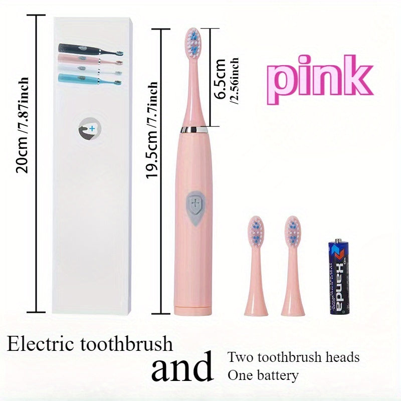 Electric Toothbrushes, Soft-bristled Electric Toothbrushes, Rechargeable Home Toothbrushes Pink