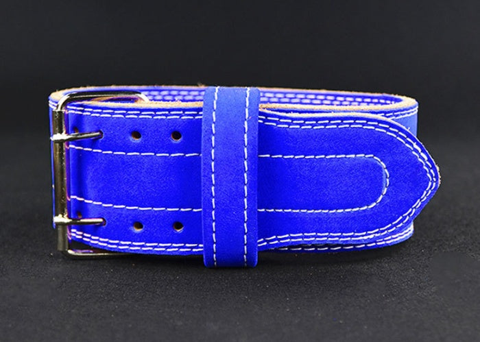 Sports belt fitness belt four-layer belt Blue