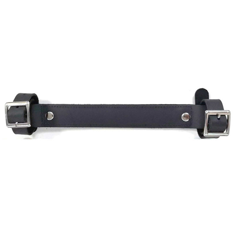 Outdoor Mountain Bike Cowhide Bicycle Handle Straps Black