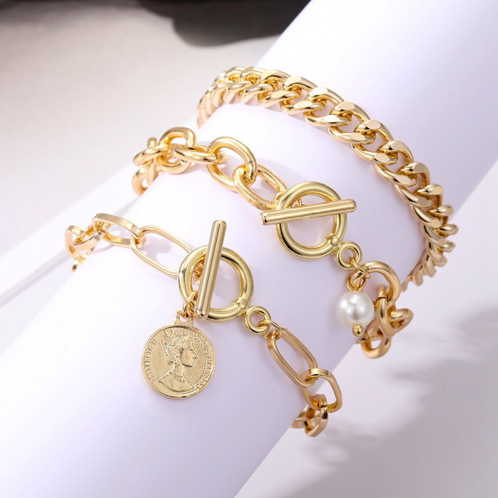 European And American Ladies All-match Bracelet