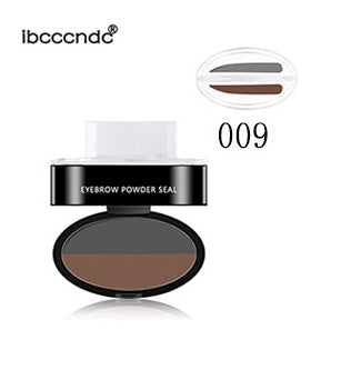 Eyebrow Powder Stamp for Easy Natural Looking Brows 009 gray + light brown