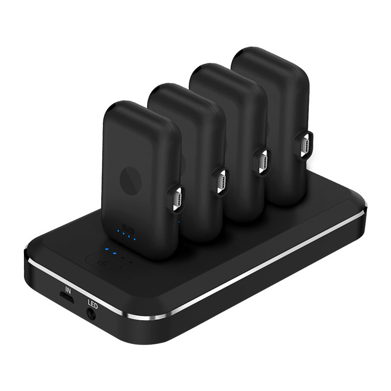Magnetic charging treasure mini capsule mobile power black 12800mAh