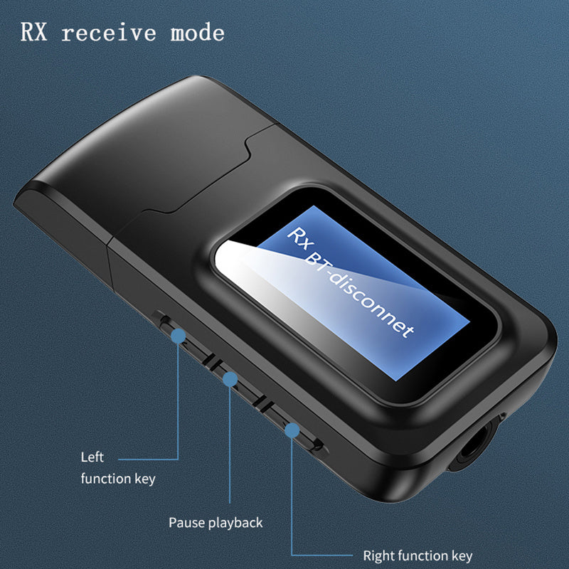 Transmitter with screen display Black