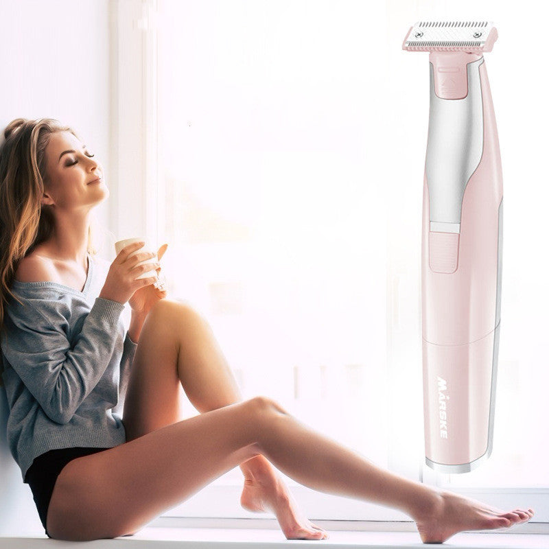 Lady's hair shaver Portable razor for men Pink