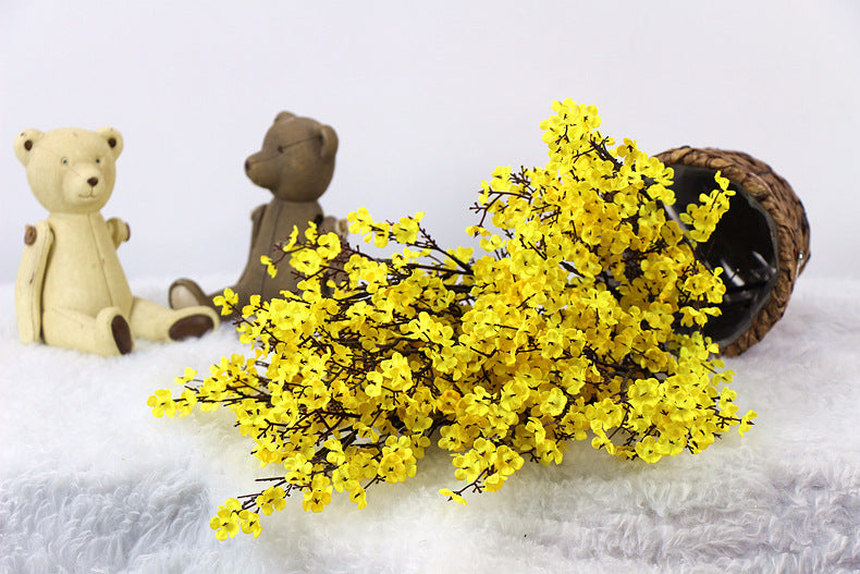 Artificial flower yellow