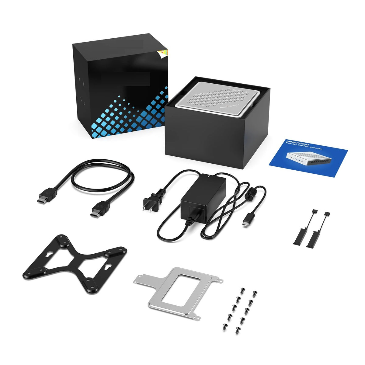 MINISFORUM Mini PC TH50 Core I5-11320H Mini HD Office Micro Host Silver