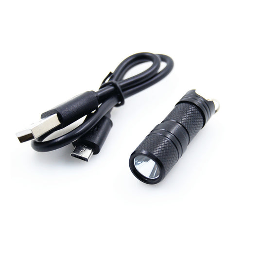 Mini USB rechargeable flashlight