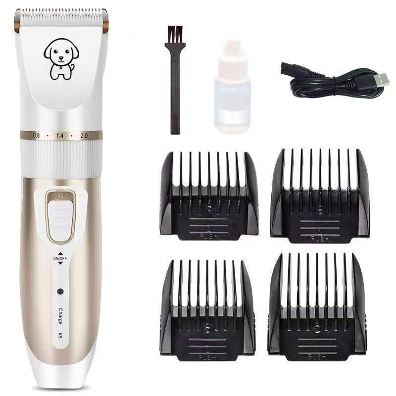 Pet Shaver Cat And Dog Electric Clipper Household White Standard