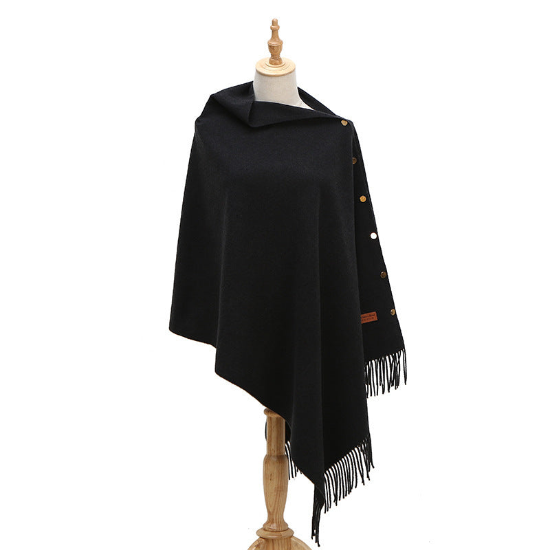 Winter Autumn Women's Cashmere Shawl 12Color 68X200