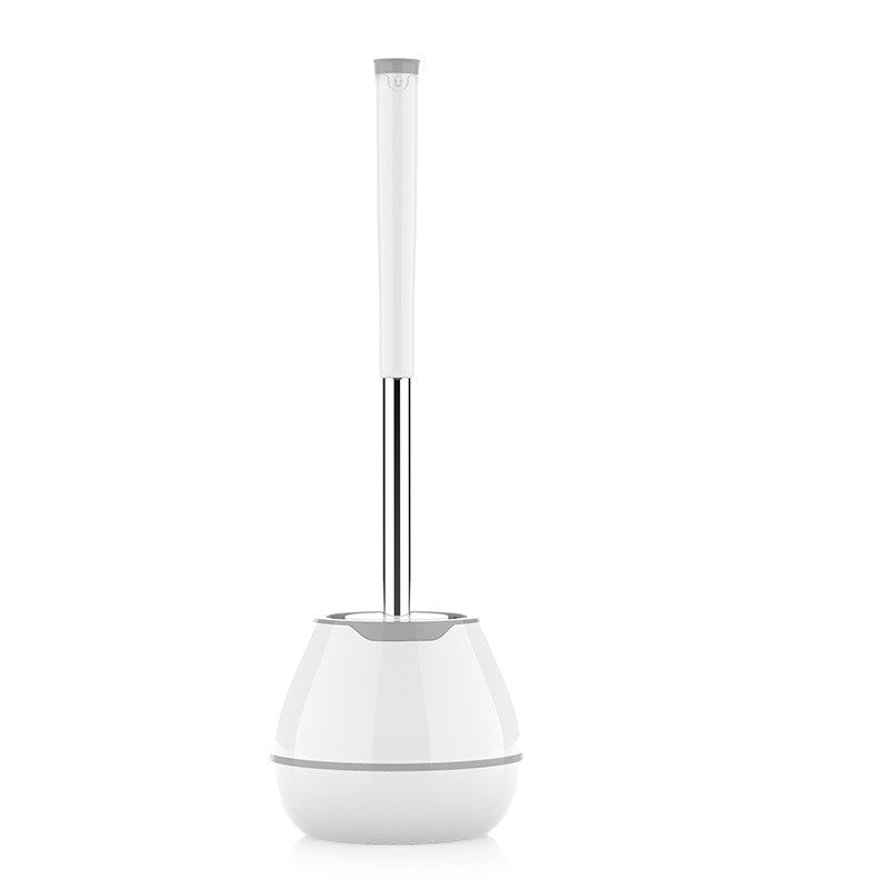 Portable Toilet Brush With Soft Bristles Round toilet brush