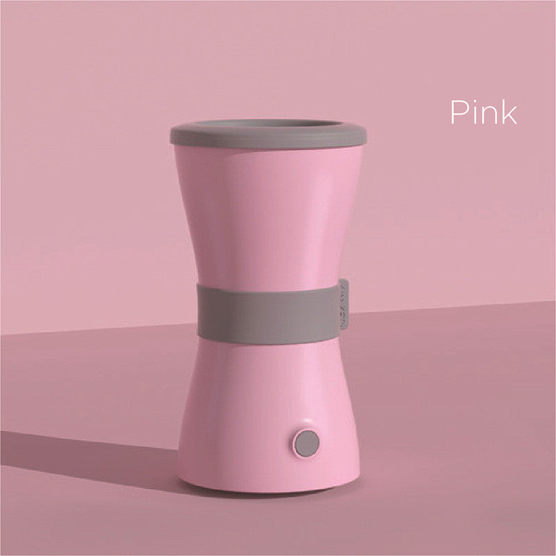 One-key Automatic Cleaning Supplies For Pet Foot Washing Cups Pink USB