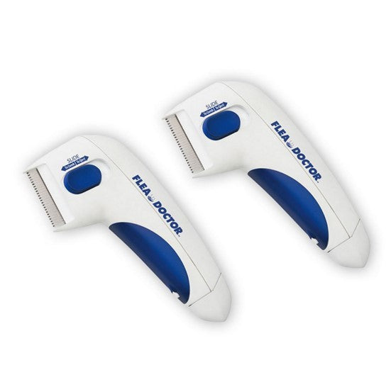 Flea Tick Killer Pet Comb Blue 2pcs