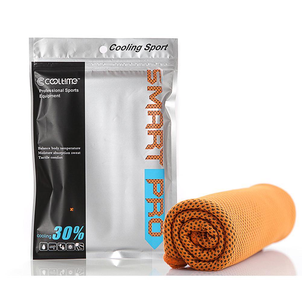 Sports towel quick-drying towel Orange 30x100cm