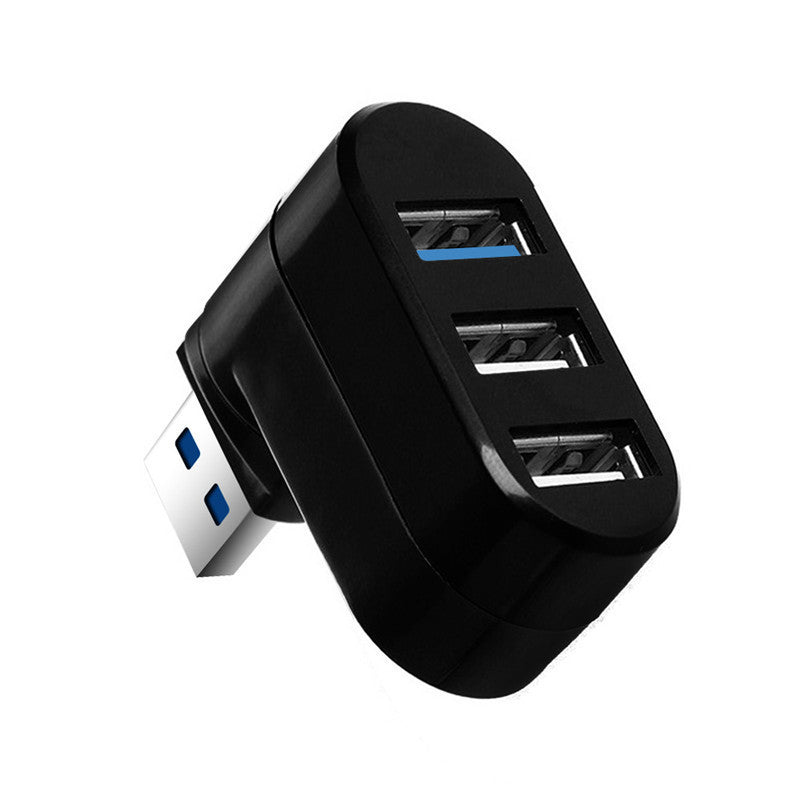 USB rotary splitter Black