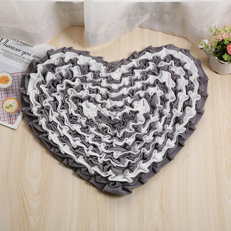 Bite resistant puzzle pet toy Heart C