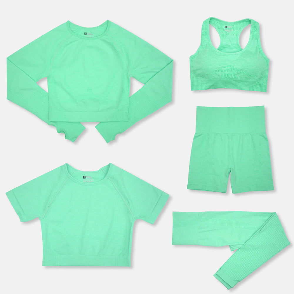 Fashion Women's Workout Yoga Clothes Hemp Green
