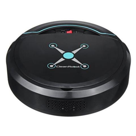 Smart Robot Vacuum Cleaner Black