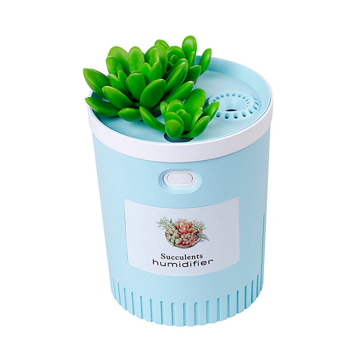USB sucky humidifier with luminous timing Blue