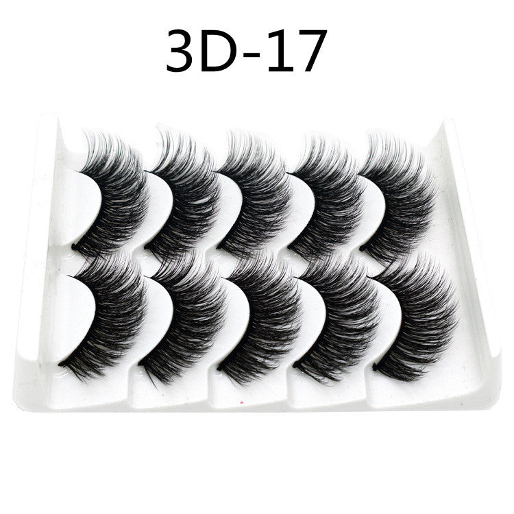Handmade chemical fiber false eyelashes 3D17