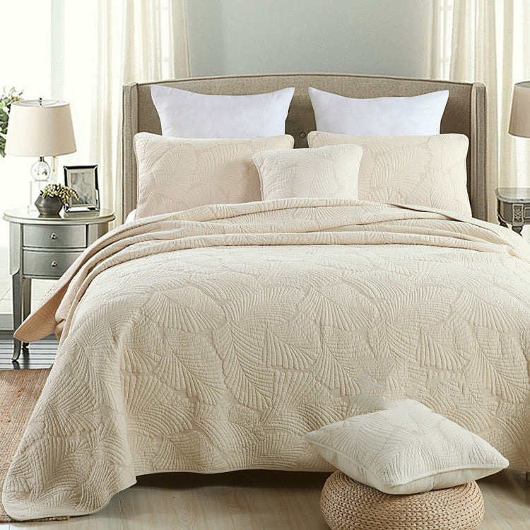 Three-piece bedding set Beige