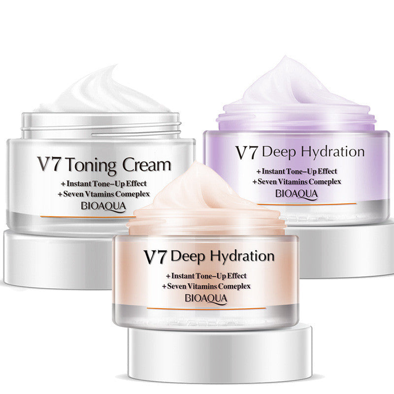 Face cream brightens complexion lazy cream C