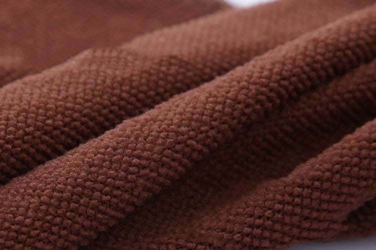 Absorbent Microfiber Bath towels Marron
