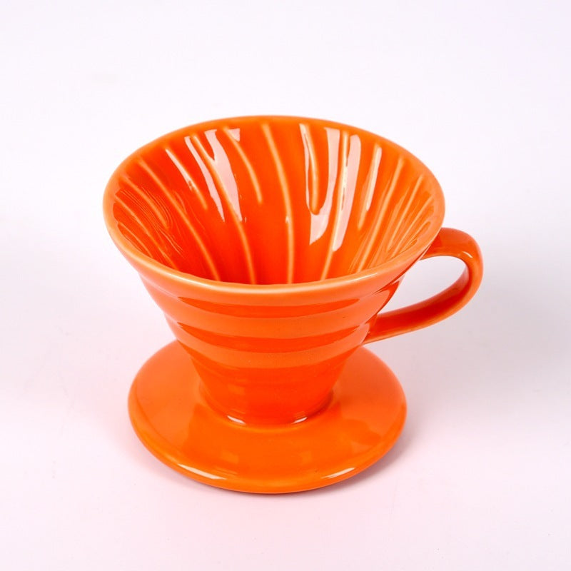 Creative coffee filter cup Orange