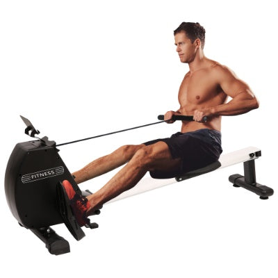 Rowing Machine 264 LBS Weight Capacity Foldable Rower For Home Use With Comfortable Seat Cushion