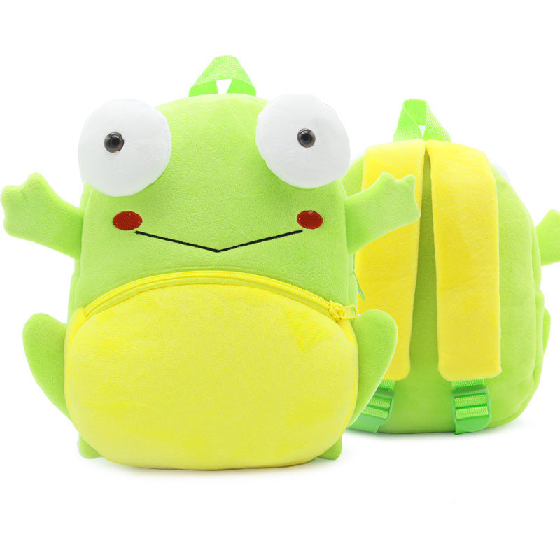 kindergarten small school bag animal backpack Green