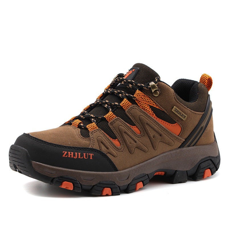 Men's Outdoor Leisure Breathable Mesh Shoes Brown
