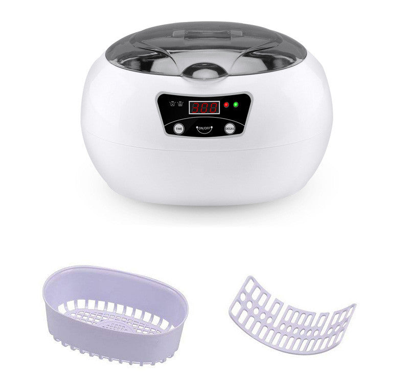 Ultrasonic cleaning machine for home White grey