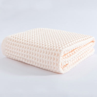Cotton bath towel big towel Light pink